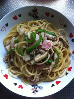 キノコのパスタ-レシピのメイン写真