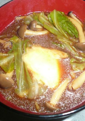忙しい朝の☆チーズ味噌汁-レシピのメイン写真