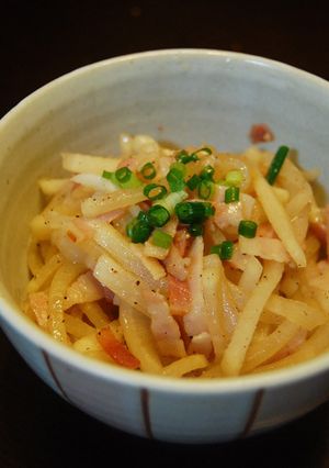 ごはんがすすむ♪大根ベーコン♪-レシピのメイン写真