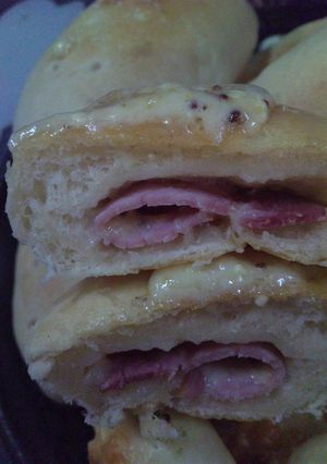チーズハムマスタードふんわりフォカッチャ-レシピのメイン写真