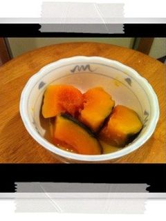 カボチャの甘煮-レシピのメイン写真