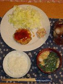 鶏肉の和風ハンバーグ-レシピのメイン写真