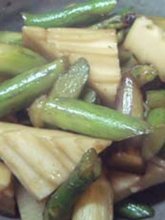 生麩と山うどの煮つけ-レシピのメイン写真