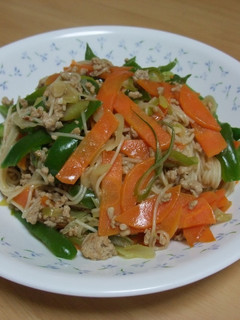 簡単♪焼きそうめん-レシピのメイン写真