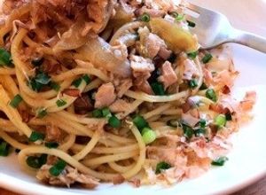 ☆ツナと玉ねぎのにんにく醤油パスタ☆-レシピのメイン写真