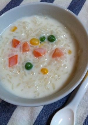 離乳食中期〜 簡単クリームリゾット-レシピのメイン写真