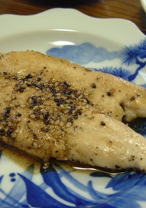 ヘルシー!ささみのごま酢焼き★゛-レシピのメイン写真