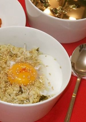韓国風★しらす＆高菜の混ぜご飯-レシピのメイン写真