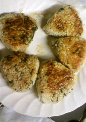 青じそとチーズの焼おにぎり-レシピのメイン写真