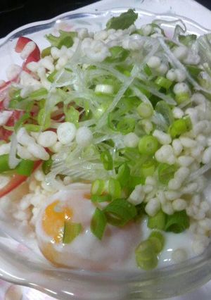 温玉ぶっかけ饂飩（流水麺）-レシピのメイン写真