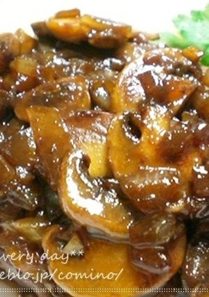 バルサミコソースのハンバーグ-レシピのメイン写真