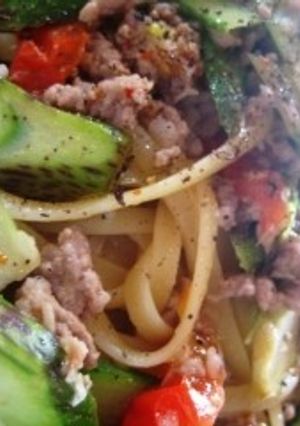 山うどのボローニャパスタ-レシピのメイン写真
