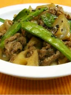 牛肉とれんこんのうま煮-レシピのメイン写真