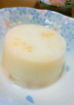 離乳食 バナナミルクプリン-レシピのメイン写真