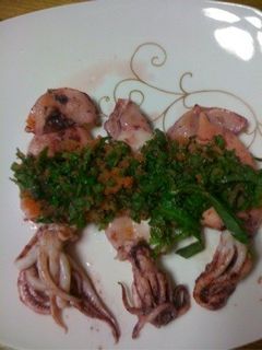 洋風いか焼き 明太シソのっけ-レシピのメイン写真