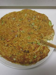 お好み焼きラーメン-レシピのメイン写真