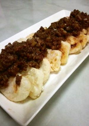 焼肉のたれ✿肉味噌の豆腐ステーキ✿-レシピのメイン写真