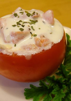 パパ作る☆ちょっとお洒落なトマトサラダ-レシピのメイン写真