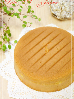 スポンジケーキ(パータ・ジェノワーズ)-レシピのメイン写真