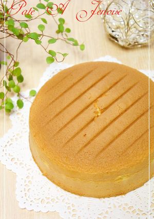 スポンジケーキ(パータ・ジェノワーズ)-レシピのメイン写真
