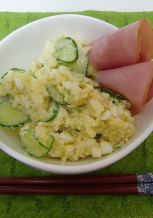 生ハムのもぐもぐポテトサラダ-レシピのメイン写真