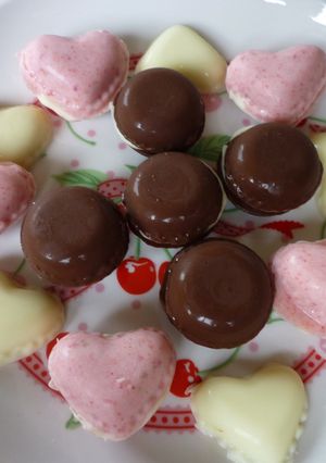 マカロンみたいなチョコ☆-レシピのメイン写真