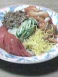 キムチ納豆冷麺