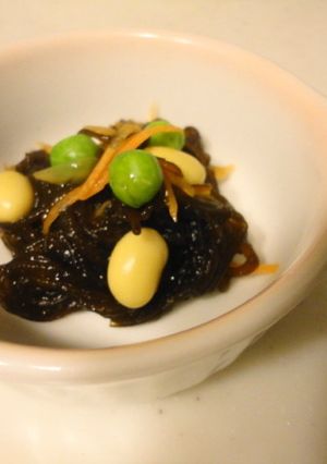 もずくと大豆の煮物♪-レシピのメイン写真