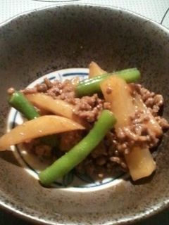 ☆じゃがいもといんげんのカレー炒め☆-レシピのメイン写真