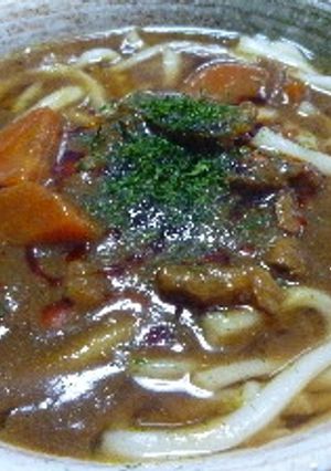 「流水麺」うどん de　簡単カレーうどん-レシピのメイン写真
