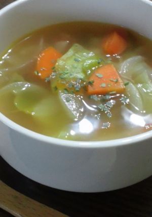 残り野菜で！やさしいおいしさ野菜のスープ-レシピのメイン写真