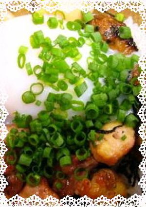 てりやきチキン温玉のせ-レシピのメイン写真