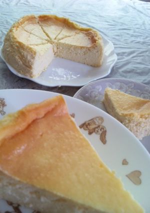 [改訂版]めちゃうま☆濃厚！チーズケーキ-レシピのメイン写真