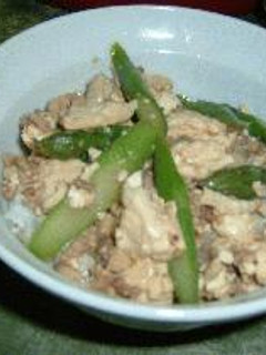 ヘルシー*お豆腐のそぼろ丼-レシピのメイン写真