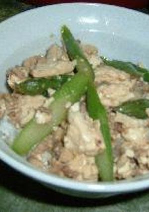 ヘルシー＊お豆腐のそぼろ丼-レシピのメイン写真