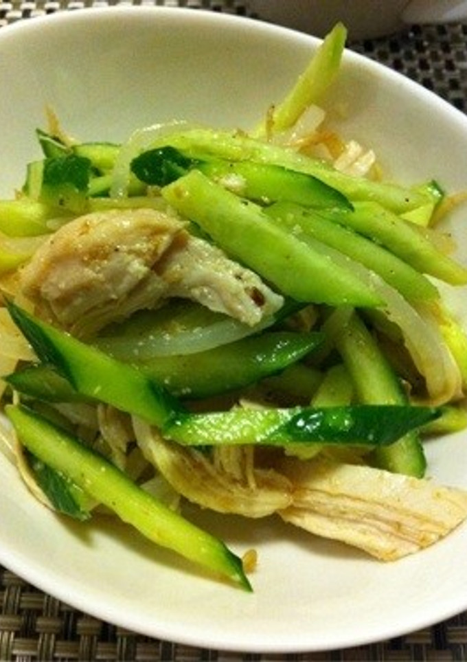 蒸し鶏ともやしのサラダ-レシピのメイン写真