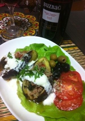 トルコ料理 ナスとトマトの挽肉煮込み-レシピのメイン写真