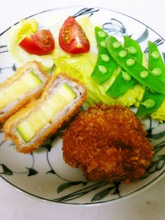 ズッキーニの肉巻きフライ-レシピのメイン写真