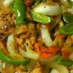 รูปของ ボリュームおかず♪豚と野菜の甘味噌炒め☆