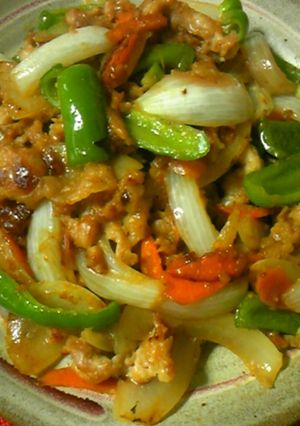 ボリュームおかず♪豚と野菜の甘味噌炒め☆-レシピのメイン写真