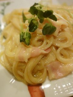 豆乳カルボナーラ-レシピのメイン写真