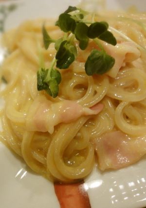 豆乳カルボナーラ-レシピのメイン写真
