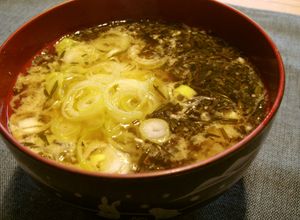 食べてみて♪栄養満点★ぎばさの味噌汁★-レシピのメイン写真