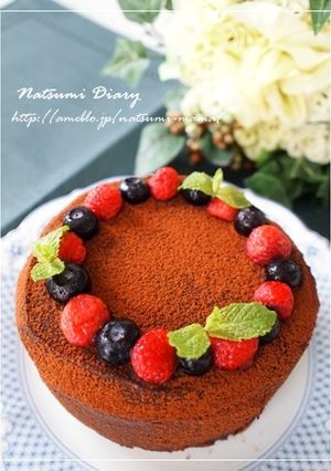 生チョコケーキ-レシピのメイン写真