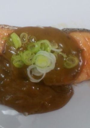 鮭のチーズカレーソース-レシピのメイン写真