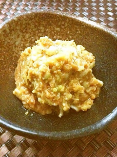 Ken房の簡単☆新生姜の味噌和え-レシピのメイン写真