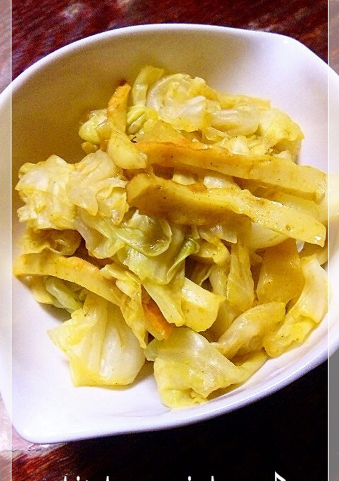 キャベツとちくわのカレー和え-レシピのメイン写真
