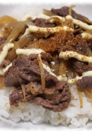 つゆだくじゃない牛丼-レシピのメイン写真