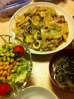 ちゃんぽんみたいな?おこげの中華餡かけ☆-レシピのメイン写真
