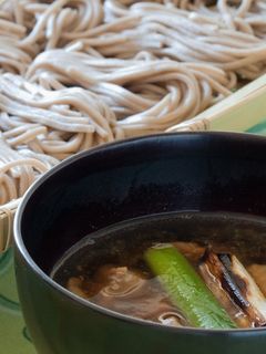 やきとり柚子こしょう蕎麦-レシピのメイン写真